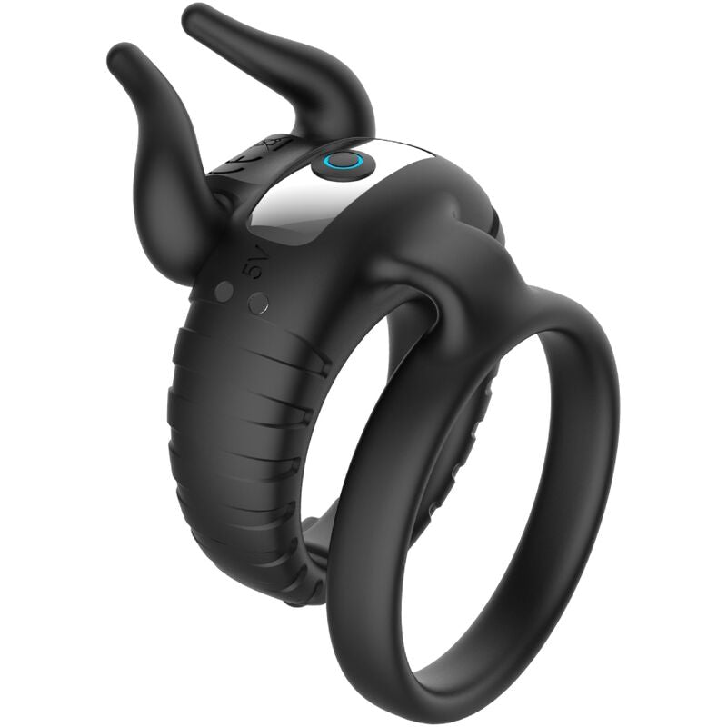 ARMONY - BULL'S PASION RING VIBRATOR 10 GESCHWINDIGKEITEN SCHWARZ