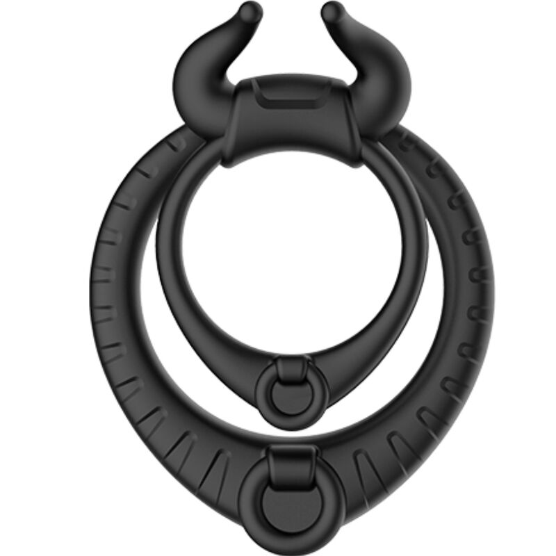 ARMONY - PIERŚCIEŃ BULL'S PASION CZARNY