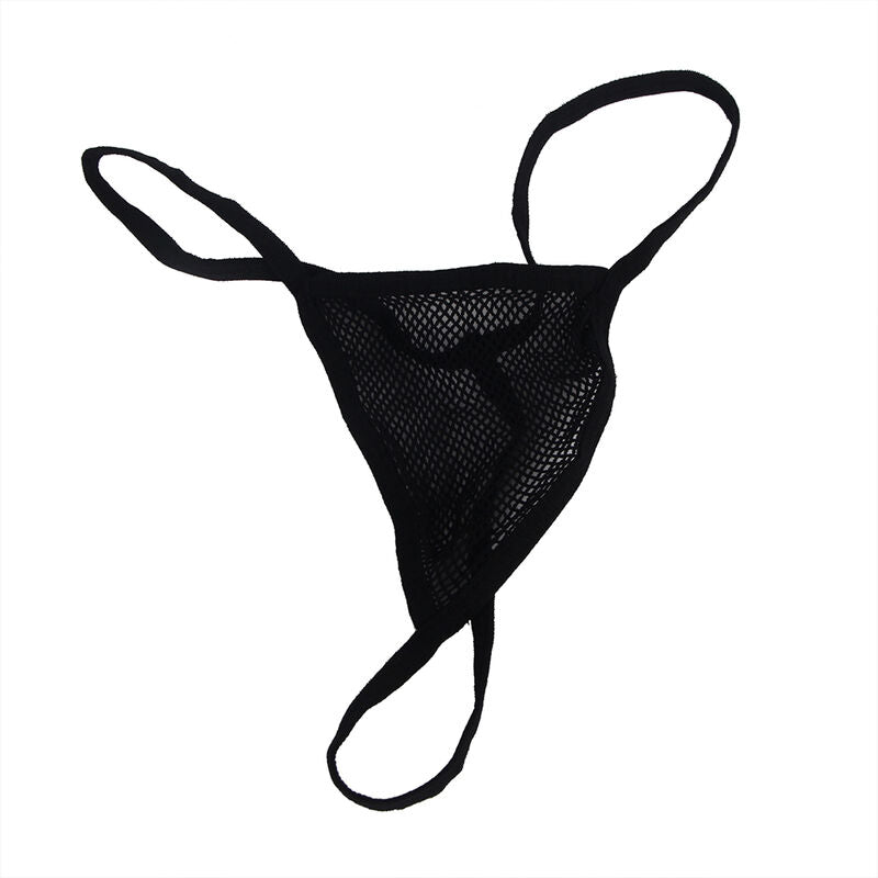 SUBBLIME - 952174 Netzbody mit Handschuhen und Strasssteinen, Schwarz, Einheitsgröße