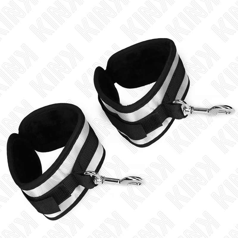 KINK - NEOPRENOWE KAJDŹGI NA NADGARSTEK SZARE 23 X 5 CM
