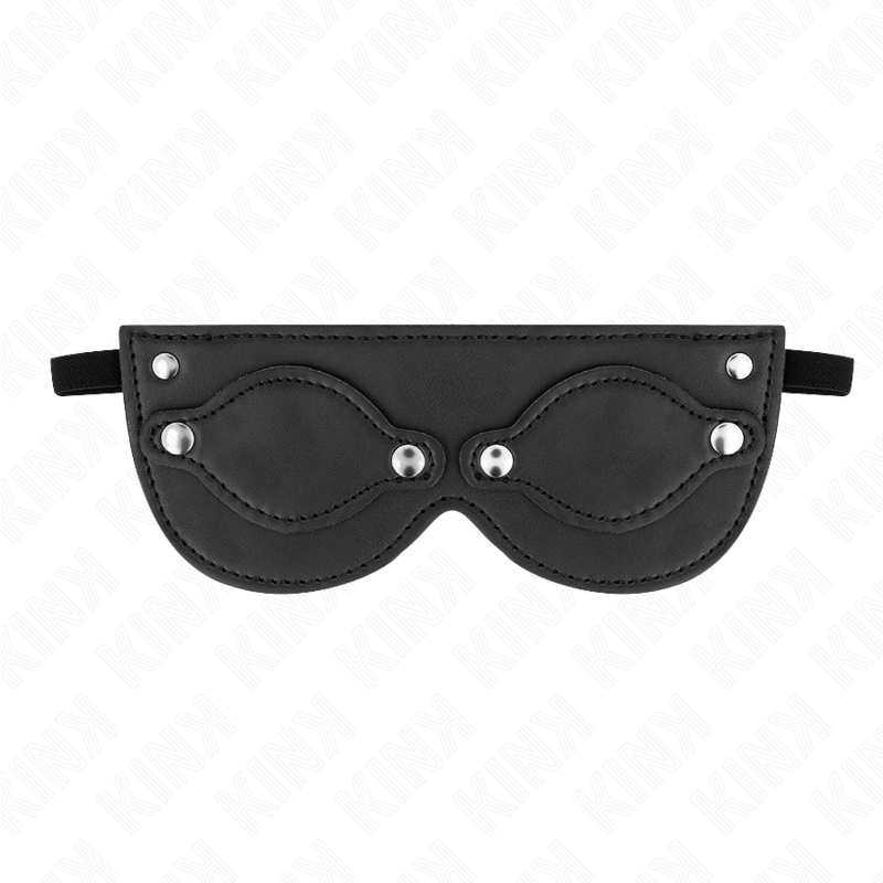 KINK - MASKE AUS KUNSTSTOFF MIT ABNEHMBAREN AUGENABDECKUNGEN 22 x 9 CM