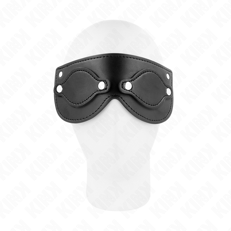 KINK - MASKE AUS KUNSTSTOFF MIT ABNEHMBAREN AUGENABDECKUNGEN 22 x 9 CM