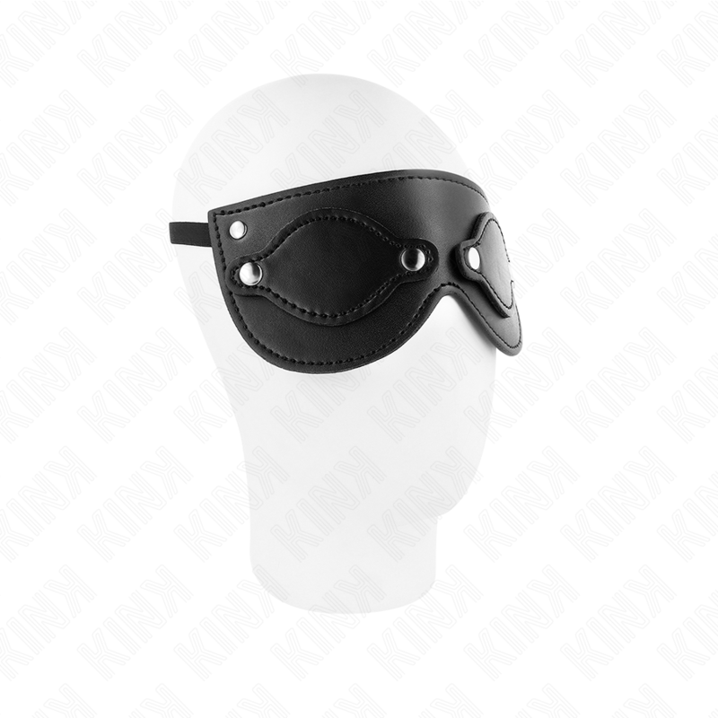 KINK - MASKE AUS KUNSTSTOFF MIT ABNEHMBAREN AUGENABDECKUNGEN 22 x 9 CM