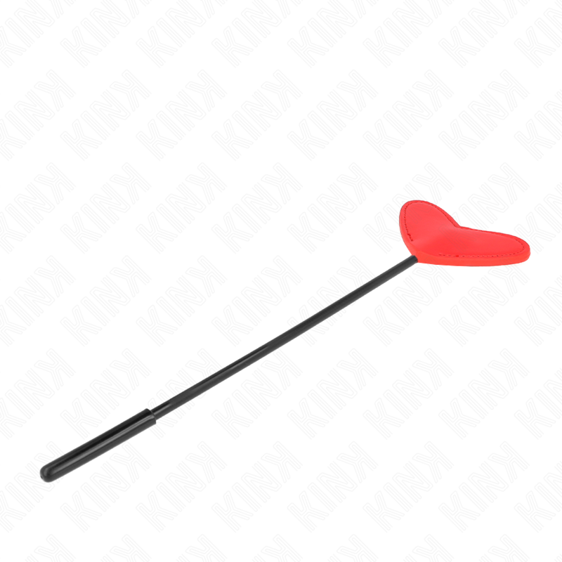 KINK – ROTE HERZFÖRMIGE PALETTE 33 X 10 CM
