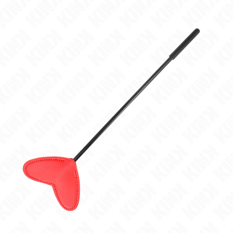 KINK – ROTE HERZFÖRMIGE PALETTE 33 X 10 CM