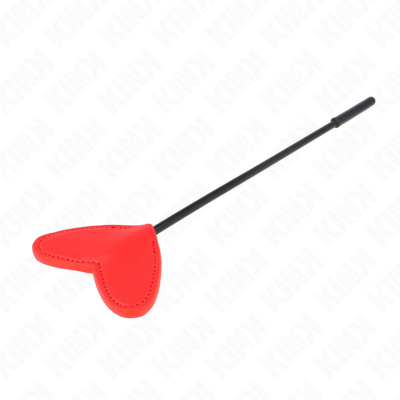 KINK – ROTE HERZFÖRMIGE PALETTE 33 X 10 CM