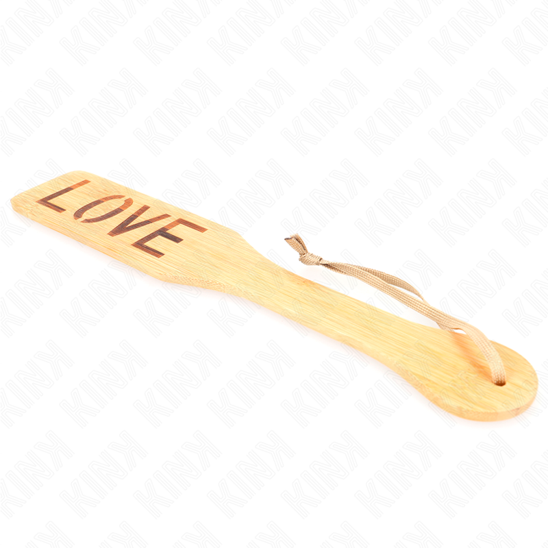 KINK - BAMBUSPALETTE WORD LOVE 32 X 5,5 CM