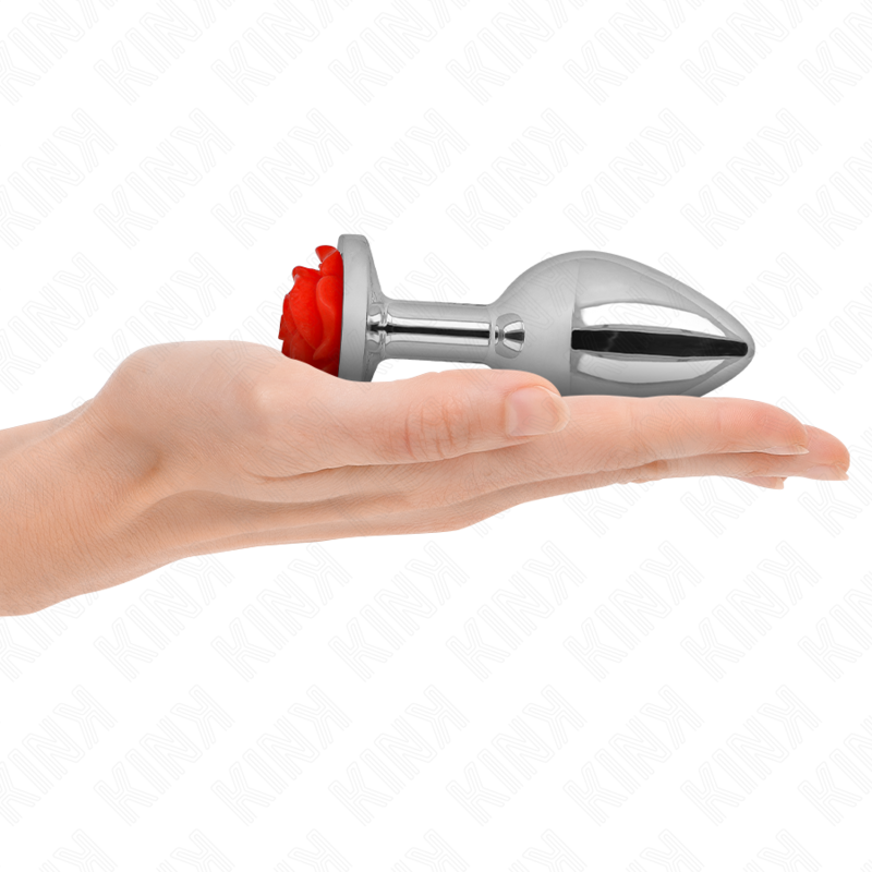 KINK - ANALPLUG ROSA ROT GRÖSSE L