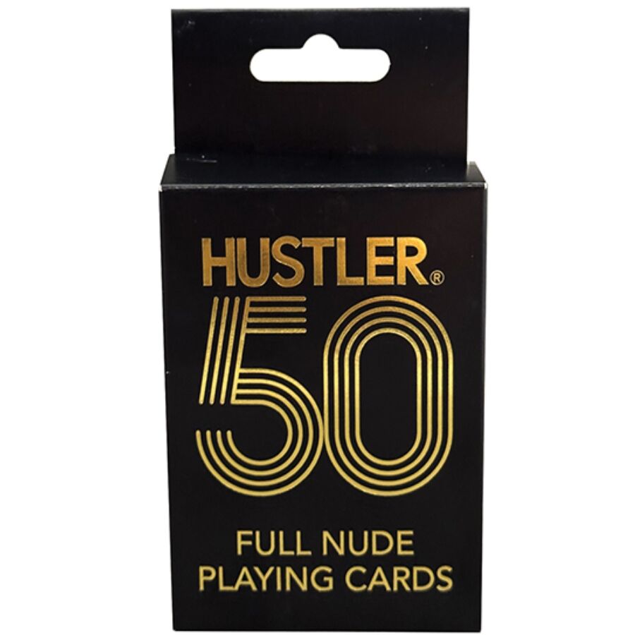 KHEPER GAMES - HUSTLER 50 SPIELKARTEN MIT VOLLSTÄNDIGEN NACKTEN BILDERN