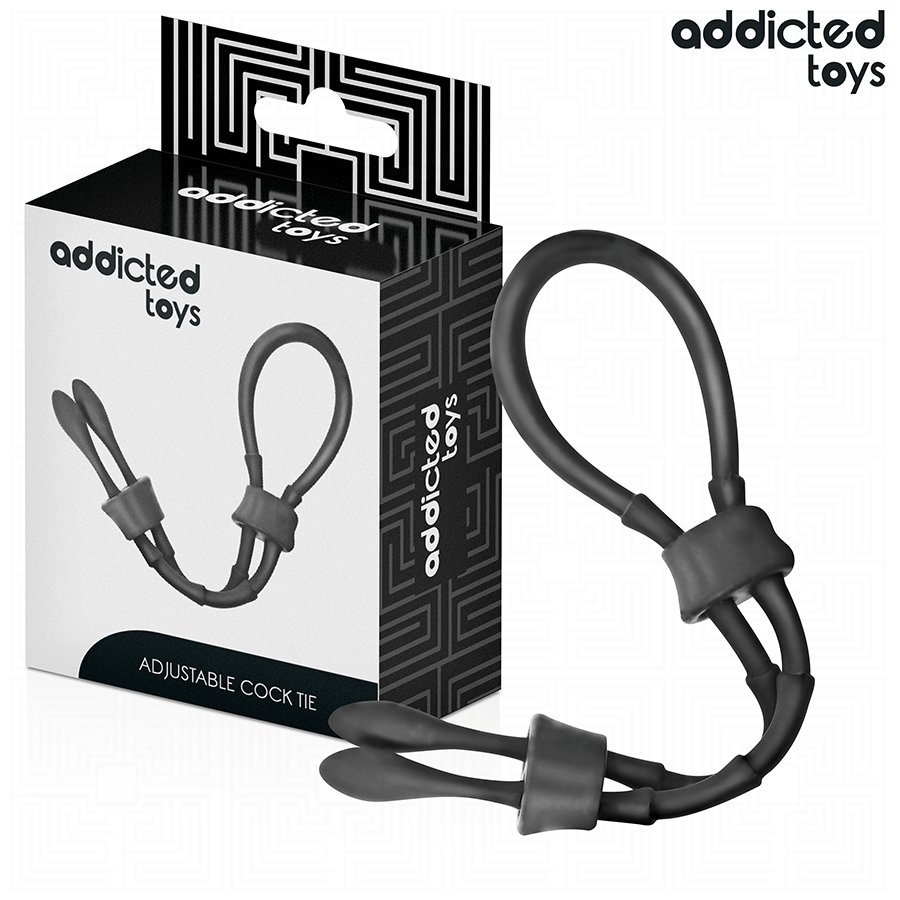ADDICTED TOYS - REGULOWANA SILIKONOWA SZNURKOWANA SZNURKOWA SZNURKOWANIE PENISA