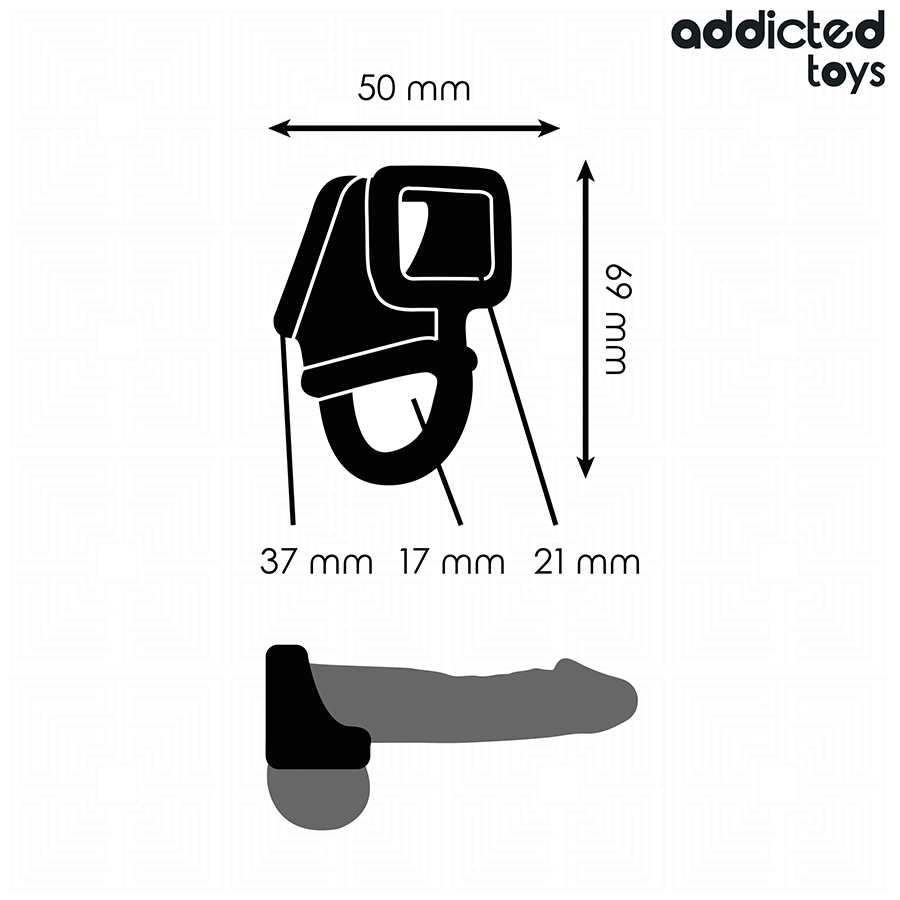 ADDICTED TOYS - PIERŚCIEŃ NA PENISA