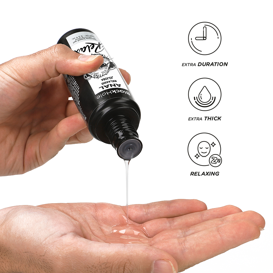 BLACK HOLE – ANAL ENTSPANNENDE JOJOBA-SILIKONBASIS 100 ML