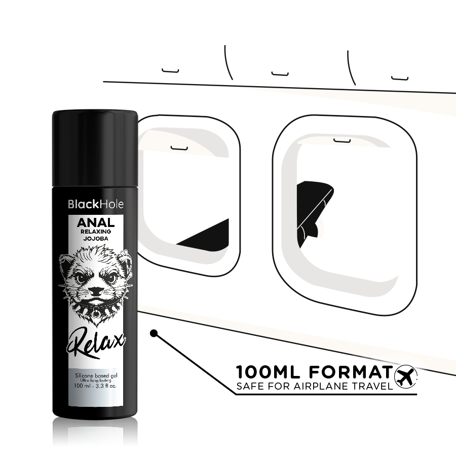 BLACK HOLE – ANAL ENTSPANNENDE JOJOBA-SILIKONBASIS 100 ML