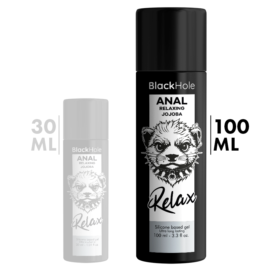 BLACK HOLE – ANAL ENTSPANNENDE JOJOBA-SILIKONBASIS 100 ML