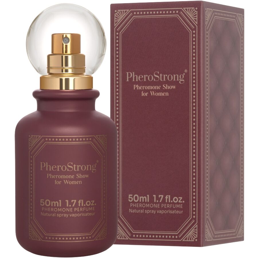 PHEROSTRONG – Parfüm-Pheromonen-Show für Frauen, 50 ml