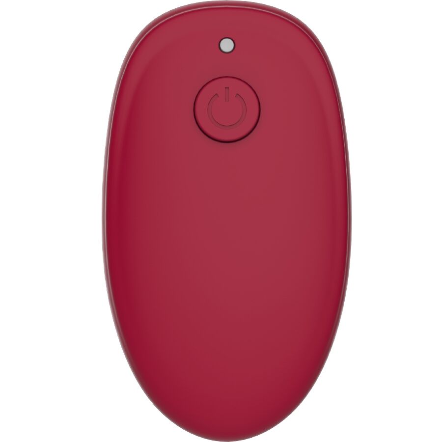 SNAIL VIBE - GIZI DUO PAARSTIMULATOR MIT FERNBEDIENUNG BURGUNDER