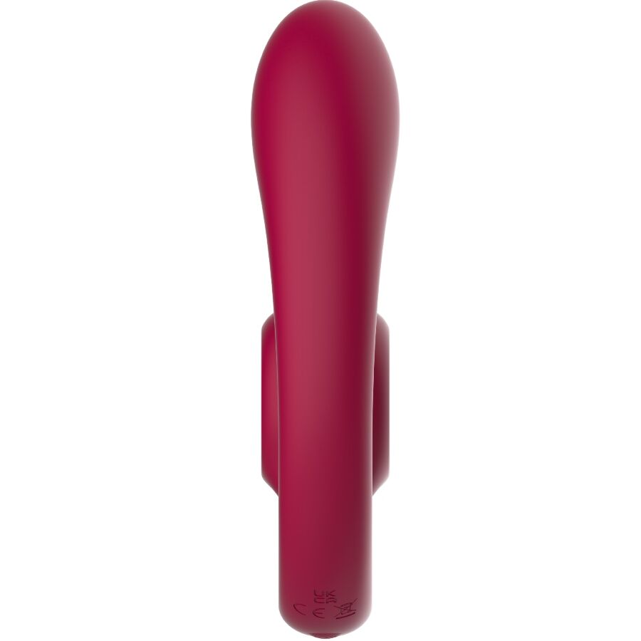 SNAIL VIBE - GIZI DUO PAARSTIMULATOR MIT FERNBEDIENUNG BURGUNDER