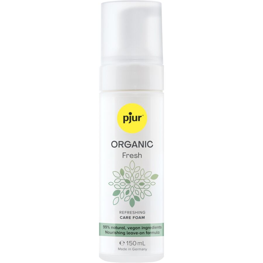 PJUR – Bio-Frisch-Erfrischender Schaum, vegan, zum Einwirken lassen, 150 ml