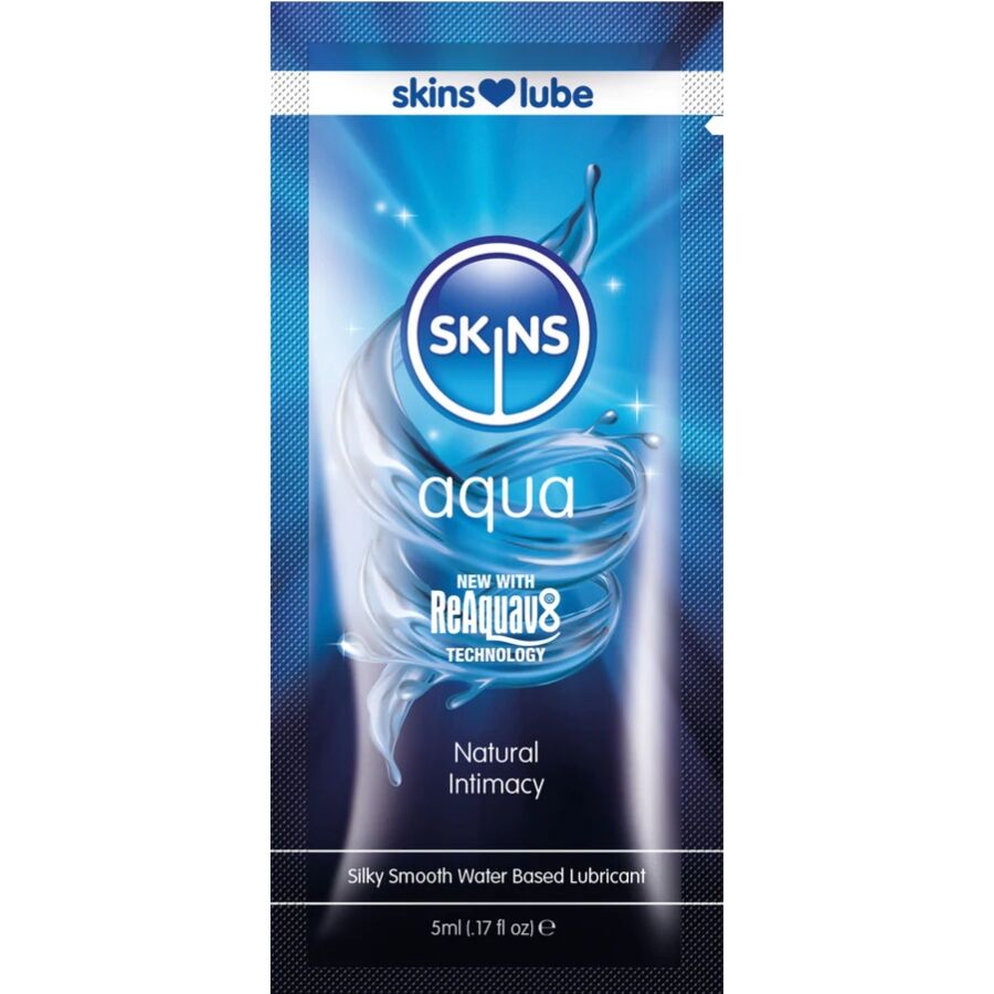 SKINS - AQUA LUBRYKANT NA BAZIE WODY JEDNORAZOWY 5 ML