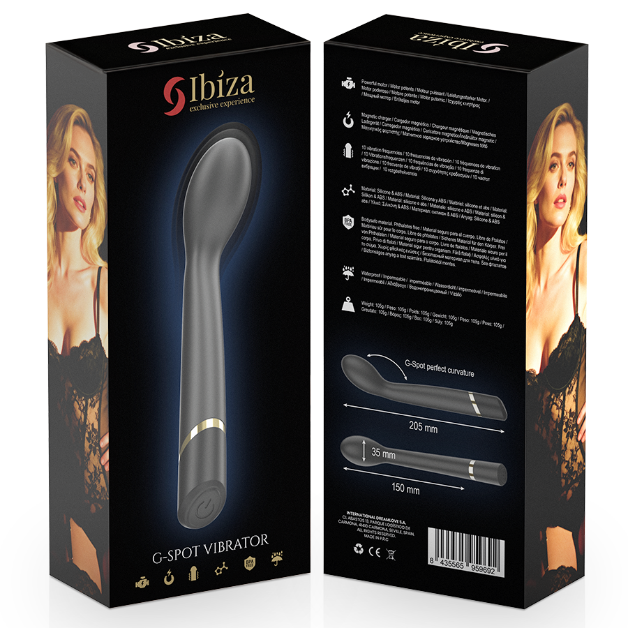 IBIZA - G-SPOT VIBRATOR 10 VIBRATIONEN WIEDERAUFLADBAR