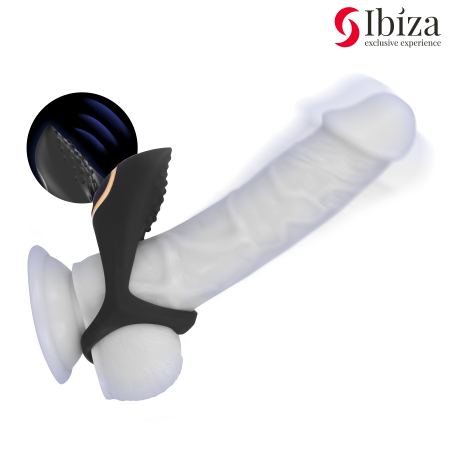 IBIZA - WIELOCZUCIOWY PIERŚCIEŃ NA PENISA