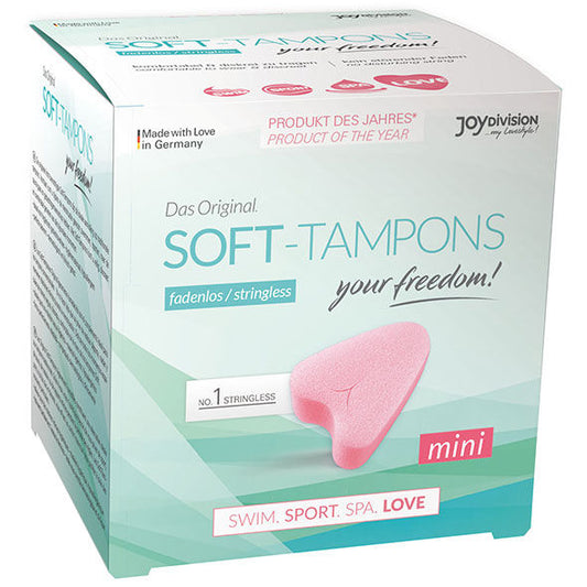 JOYDIVISION WEICHE TAMPONS - ORIGINAL WEICHE TAMPONS MINI 3 UDS