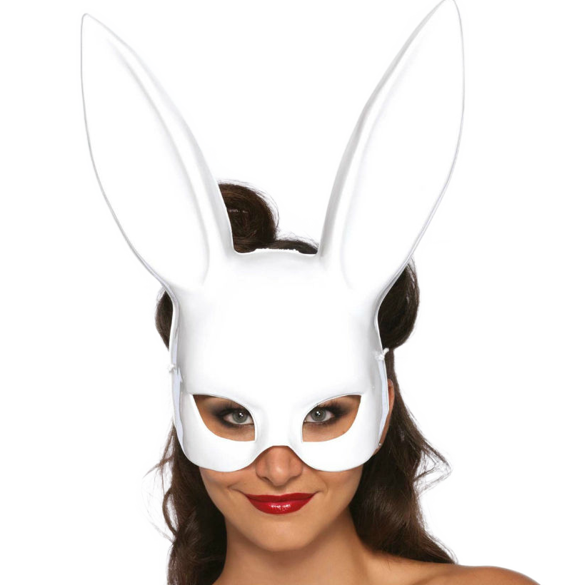 LEG AVENUE - MASQUERADE HASE MASKE WEISS