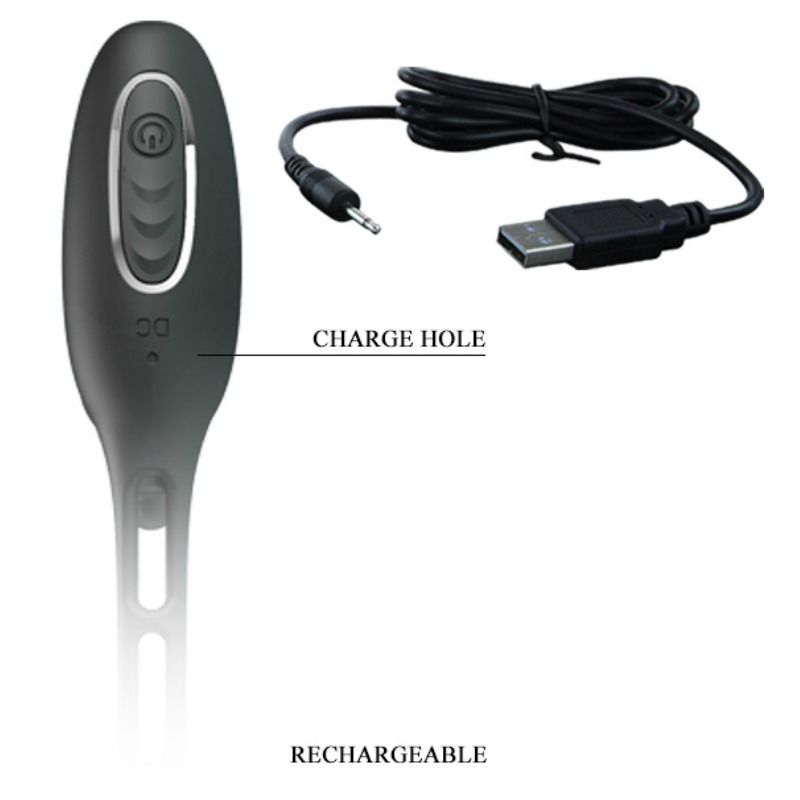 PRETTY LOVE - PENISRINGE MIT VIBRATORPLATTE