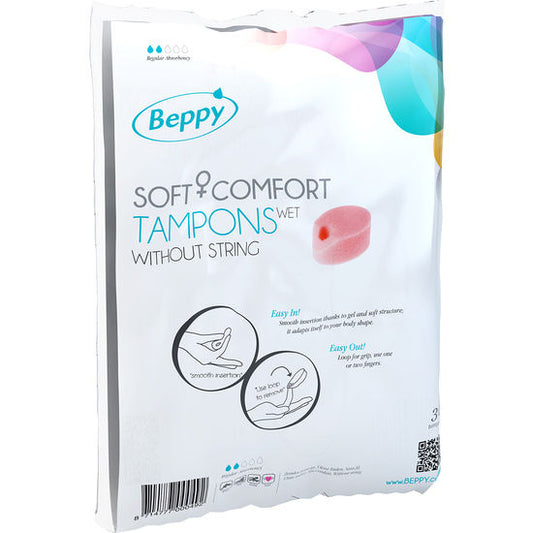 BEPPY - WEICHE KOMFORT-TAMPONS WET 30 STÜCK