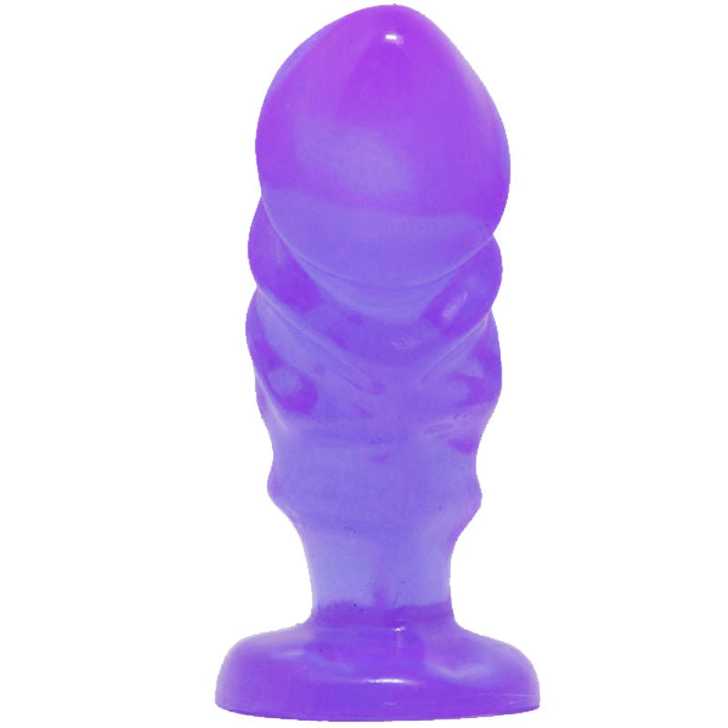 BAILE - UNISEX-ANALPLUG MIT LILA SAUGKÖRPER