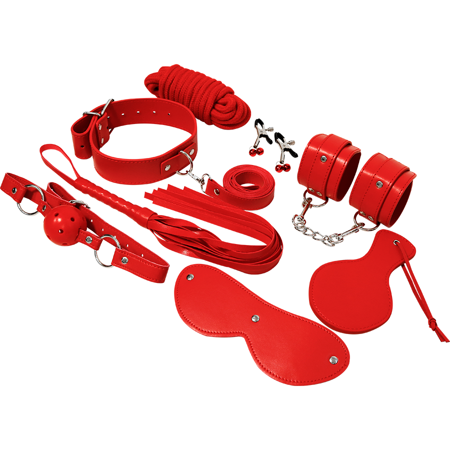 ERLEBNIS - BDSM-FETISCH-SET ROTE SERIE