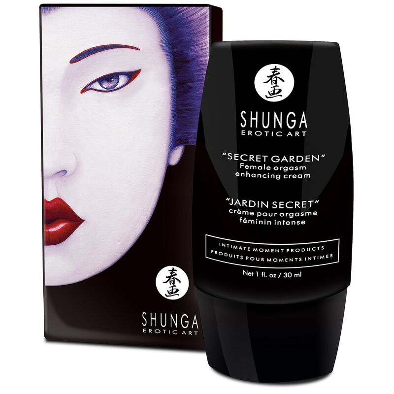 SHUNGA - INTENSIVE ORGASMUSCREME FÜR DIE FRAU GEHEIMGARTEN
