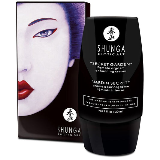 SHUNGA - INTENSIVE ORGASMUSCREME FÜR DIE FRAU GEHEIMGARTEN