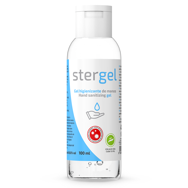 STERGEL – HYDROALKOHOLISCHES HANDDESINFEKTIONSGEL MIT ALOE VERA, 100 ml