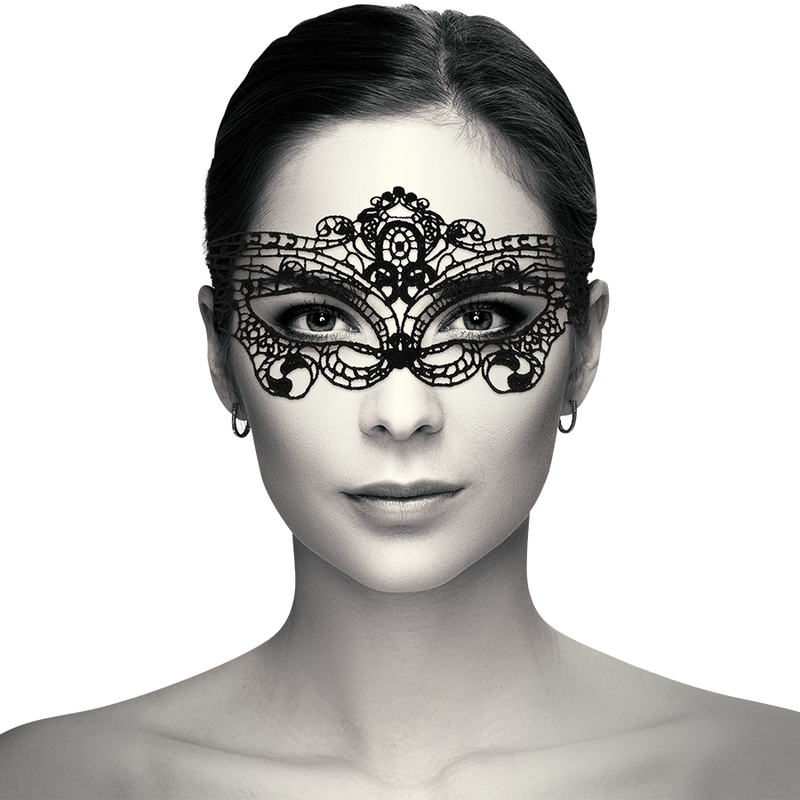 COQUETTE CHIC DESIRE - MASKA KORONKOWA CZARNA