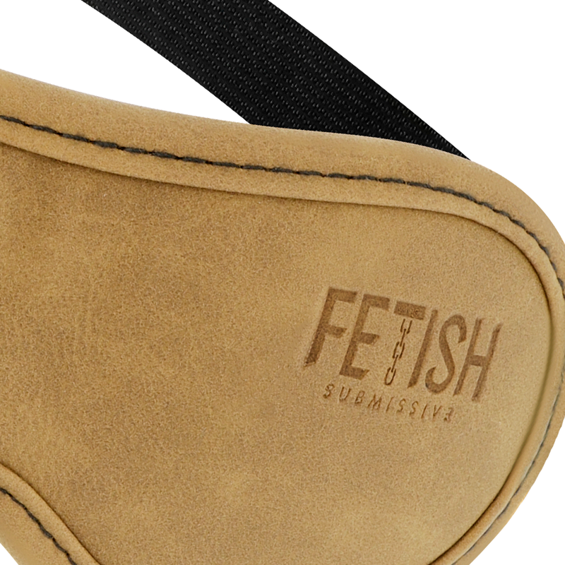 FETISCH-UNTERWÜRFIGKEITSORIGEN - VEGANE LEDERMASKE MIT NEOPRENFUTTER